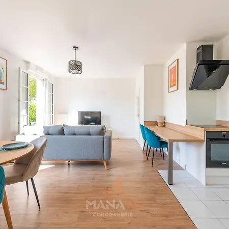 Le Moorea, 4 People 5 Min To Disneyland Paris Appartement Serris